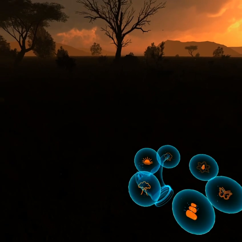 В виртуальной реальности можно менять время суток. Фото: фиджитал проект 