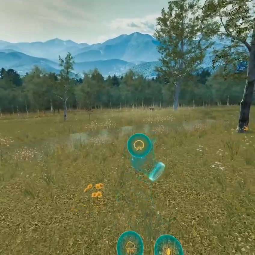 В виртуальной реальности можно формировать зеленый ландшафт. Фото: фиджитал проект 