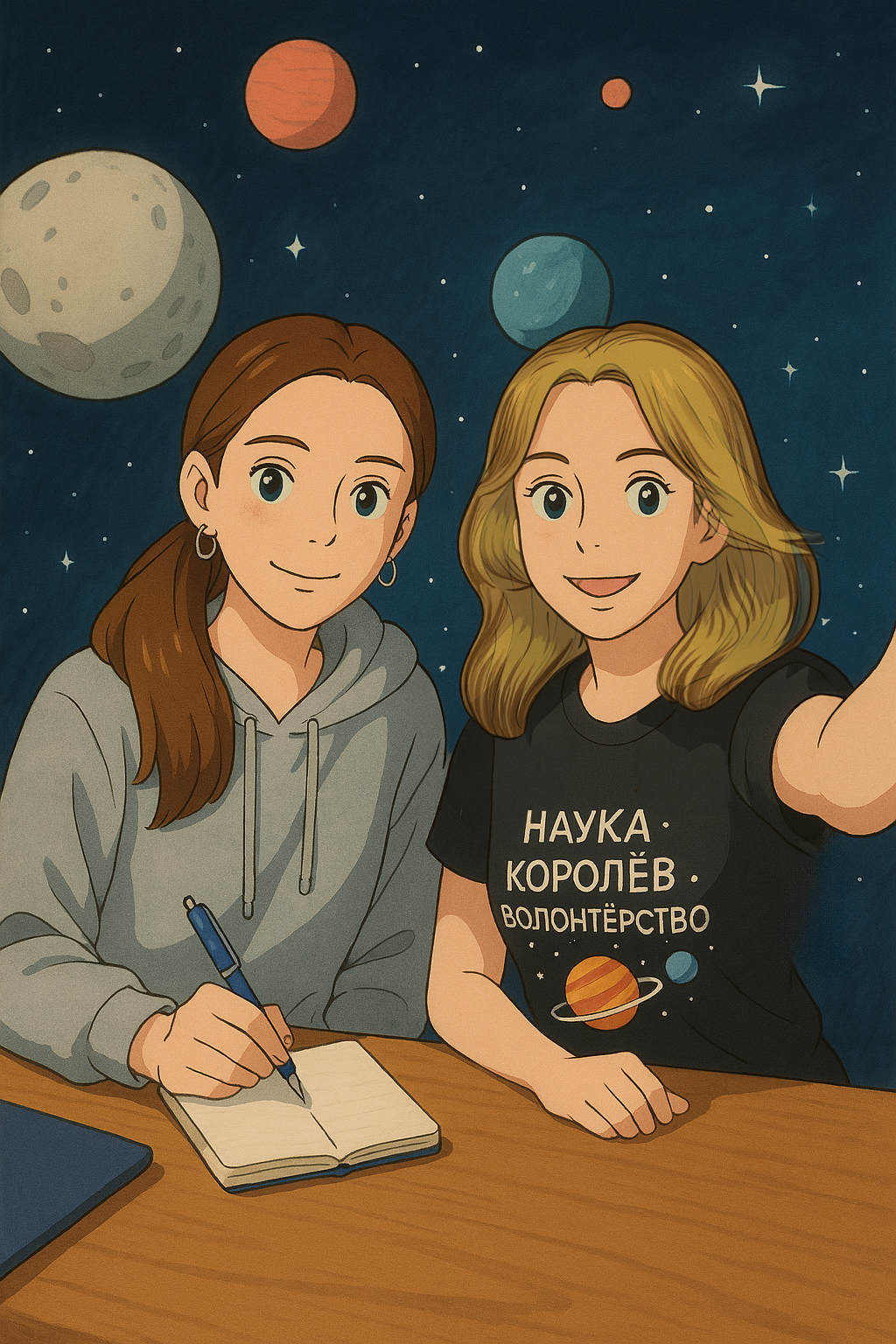 Научные волонтёры глазами Хаяо Миядзаки